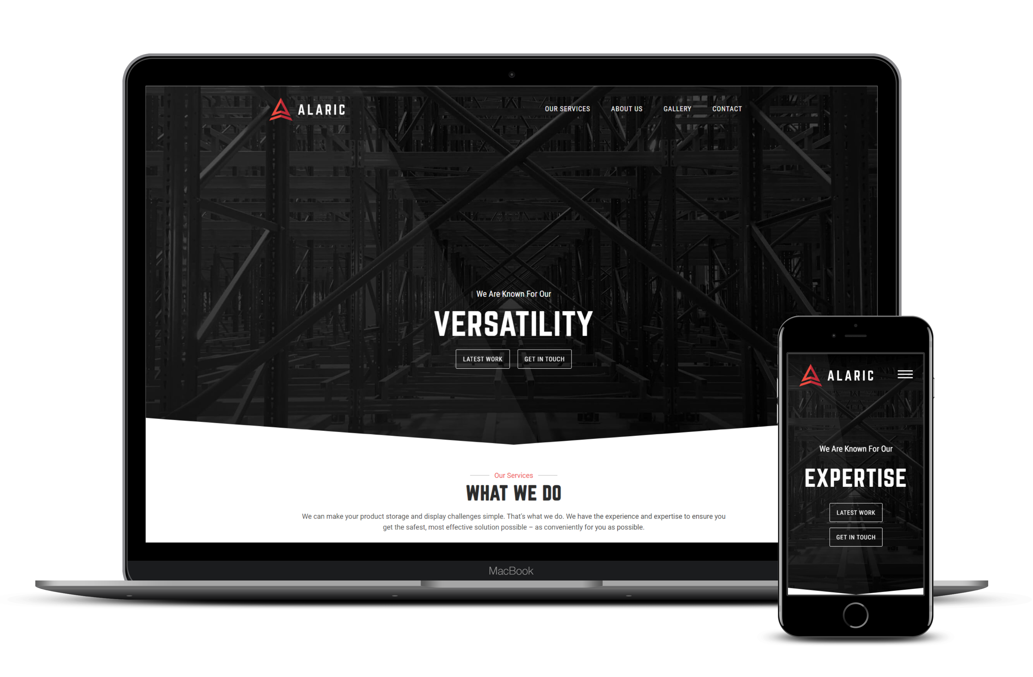 Gamitus Labs Responsive Website Display